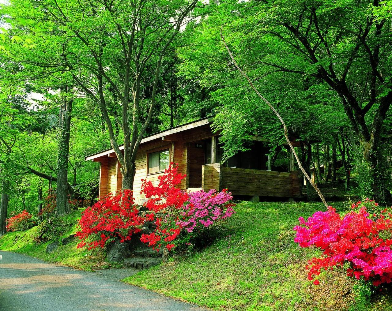 Hakone-En Cottage West Bagian luar foto